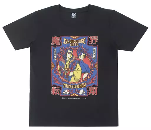 駿河屋 -<中古>B'z 魔界転翔Tシャツ ブラック Lサイズ 「B'z SHOWCASE