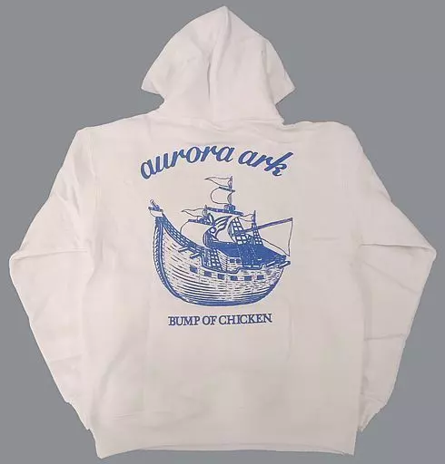 駿河屋 -<中古>BUMP OF CHICKEN aurora ark Hoodie(パーカー) ホワイト