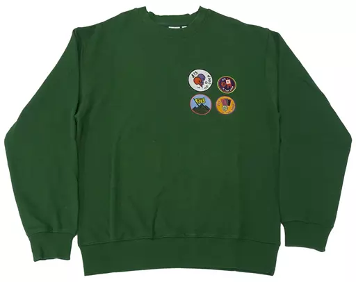 衣類　BTS(防弾少年団) スウェットTシャツ 05 グリーン Mサイズ 「In the SOOP BTS ver.」 駿河屋 -<中古>BTS(防弾少年団) スウェットTシャツ 05 グリーン