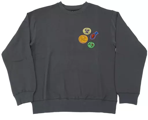 衣類　BTS(防弾少年団) スウェットTシャツ 06 チャコールグレー Mサイズ 「In the SOOP BTS ver.」