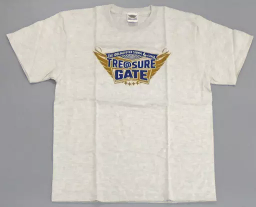 5/12ver. 公式Tシャツ グレー XLサイズ 「THE IDOLM＠STER SideM 4th STAGE ～TRE＠SURE GATE～」