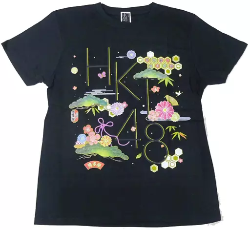 駿河屋 -<中古>HKT48 Tシャツ ブラック Sサイズ 「HKT48 指原