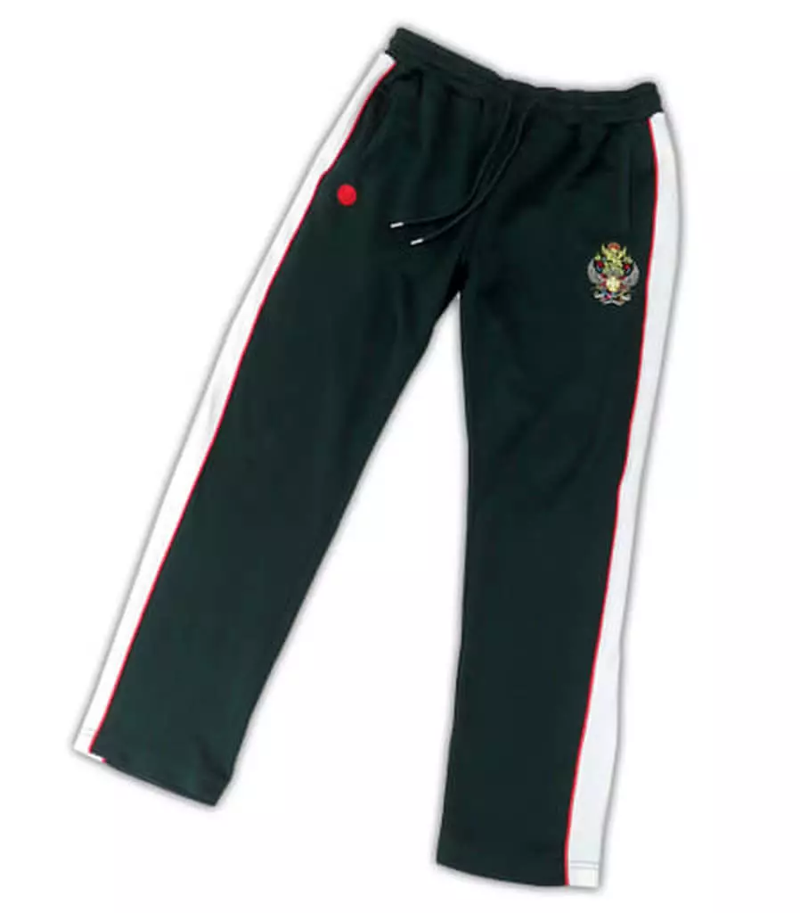 衣類　EXILE TRIBE エンブレムパンツ グリーン Lサイズ EMBLEM GOODS EXILE TRIBE STATION ONLINE限定