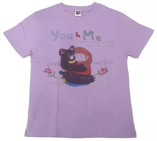 駿河屋 -<中古>aiko 秋 心寄せてるよTシャツ 薄ら紫 チビサイズ 「LOVE