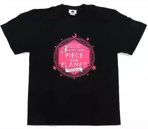 イベントロゴ(名古屋公演ver.) 公式Tシャツ ブラック Mサイズ 「THE IDOLM＠STER SHINY COLORS 3rdLIVE TOUR PIECE ON PLANET」