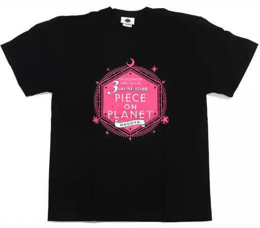 イベントロゴ(名古屋公演ver.) 公式Tシャツ ブラック Lサイズ 「THE IDOLM＠STER SHINY COLORS 3rdLIVE TOUR PIECE ON PLANET」