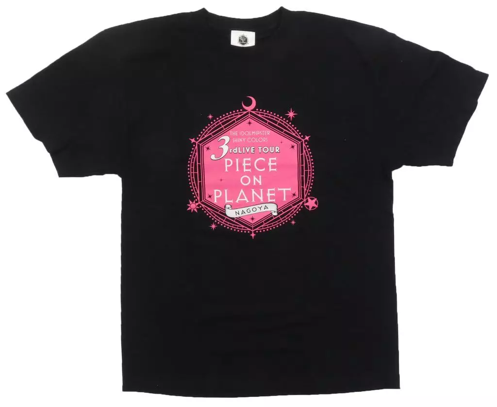 イベントロゴ(名古屋公演ver.) 公式Tシャツ ブラック XLサイズ 「THE IDOLM＠STER SHINY COLORS 3rdLIVE TOUR PIECE ON PLANET」