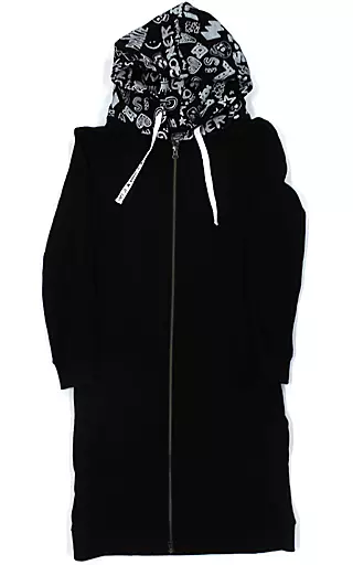 駿河屋 -<中古>LiSA Long Parka(ロングパーカー) ブラック Mサイズ