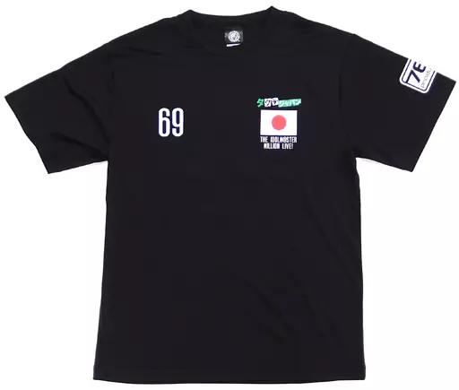 タグチジャパン(39)Tシャツ ブラック Lサイズ 「新日本プロレス×アイドルマスター ミリオンライブ!」