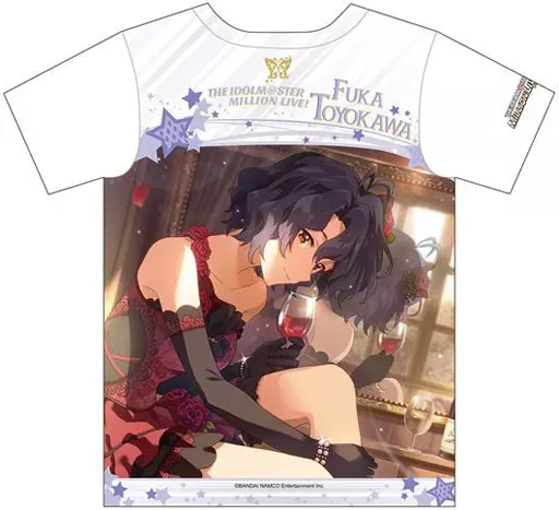 酔いしれる芳香 豊川風花+ ver. フルカラーT シャツ ホワイト XLサイズ 「アイドルマスター ミリオンライブ!」