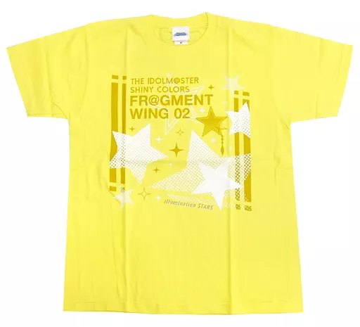 イルミネーションスターズ Tシャツ イエロー XLサイズ 「アイドルマスター シャイニーカラーズ FR＠GMENT WING 02」 発売記念イベントグッズ