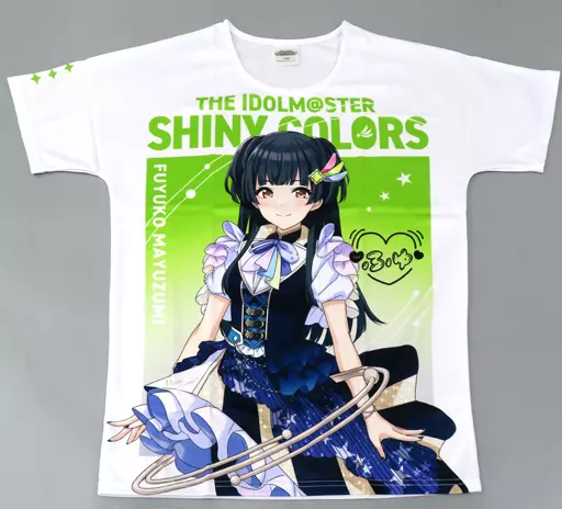 黛冬優子 フルカラーTシャツ ユナイトバースプラネタリver. ホワイト Sサイズ 「アイドルマスター シャイニーカラーズ」