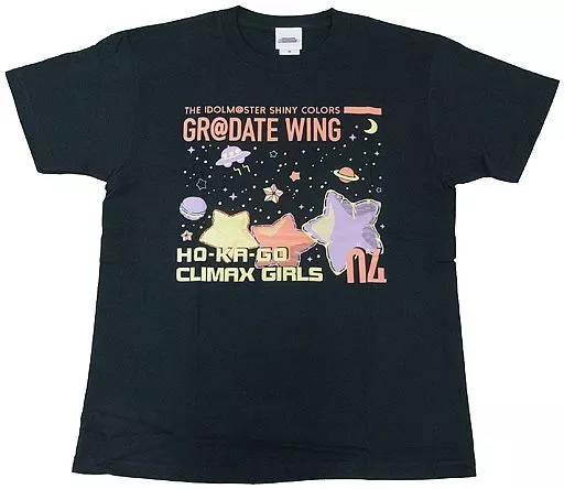 GR＠DATE WING 04(放課後クライマックスガールズ) Tシャツ ネイビー Sサイズ 「アイドルマスター シャイニーカラーズ」