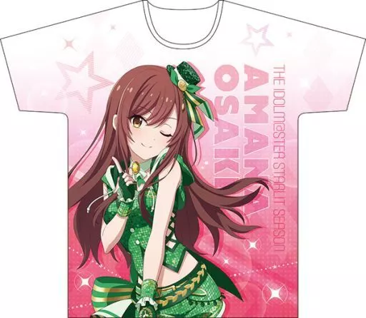 大崎甘奈 フルグラフィックTシャツ レッド XLサイズ 「アイドルマスター スターリットシーズン」