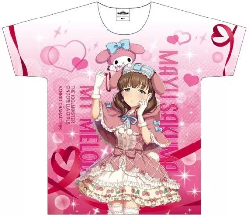 アイドルマスター シンデレラガールズ 佐久間まゆ 両面フルグラフィックTシャツ イリュージョニスタ ! 佐久間まゆ 両面フルグラフィックTシャツ
