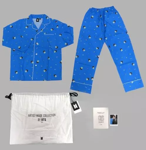 衣類　ジン(BTS/防弾少年団) GOOD DAY PAJAMA(天使バージョンパジャマ) ライトブルー Lサイズ 「ARTIST-MADE COLLECTION BY BTS」