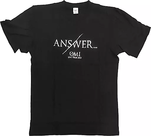 駿河屋 - 【買取】OMI(登坂広臣) ANSWER ツアーTシャツ ブラック L