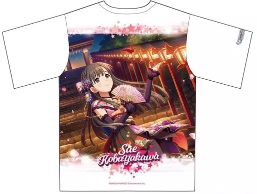 小早川紗枝(羽衣小町+ Ver.) フルカラーTシャツ ホワイト Lサイズ 「アイドルマスター シンデレラガールズ」
