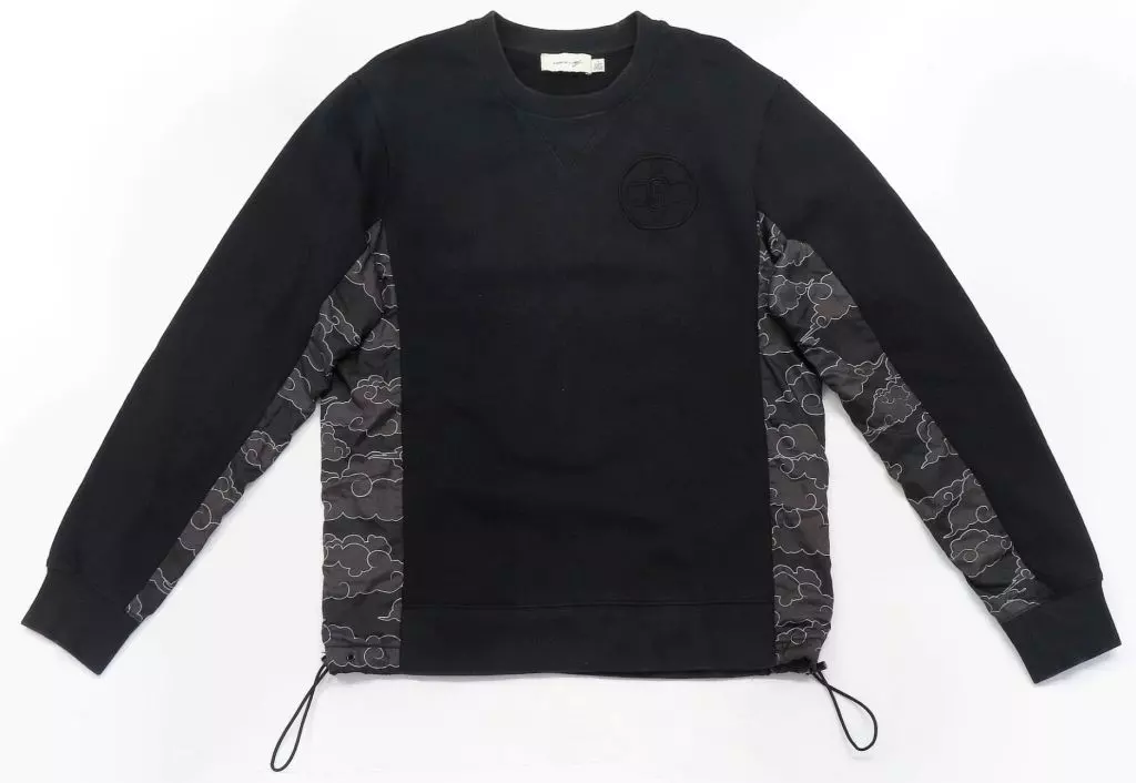 六道仙人モチーフ Nylon Sweatshirt(ナイロンスウェットシャツ) ブラック 「NARUTO-ナルト- 疾風伝×COACH(コーチ)」