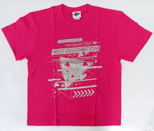 315Pro S.E.M 公式ユニットTシャツ ピンク Lサイズ 「THE IDOLM＠STER SideM 6thLIVE TOUR ～NEXT DESTIN＠TION!～」