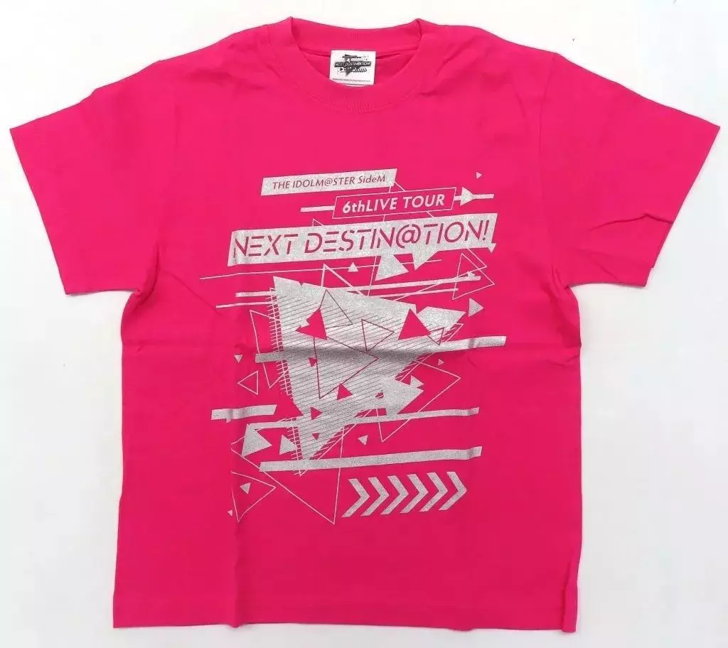 315Pro S.E.M 公式ユニットTシャツ ピンク XLサイズ 「THE IDOLM＠STER SideM 6thLIVE TOUR ～NEXT DESTIN＠TION!～」