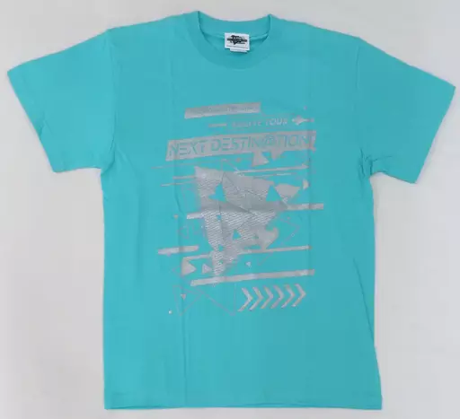 315Pro C.FIRST 公式ユニットTシャツ ブルーグリーン Mサイズ 「THE IDOLM＠STER SideM 6thLIVE TOUR ～NEXT DESTIN＠TION!～」