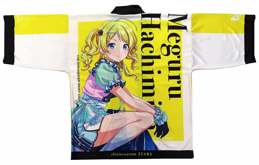 衣類　八宮めぐる(4thLIVE ver.) 公式法被 イエロー フリーサイズ 「アイドルマスター シャイニーカラーズ」