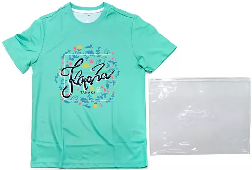 田中琴葉 公式ドライTシャツ～マイオンリーカジュアル～(オリジナルポーチ付き) グリーン Lサイズ 「アイドルマスター ミリオンライブ! シアターデイズ」