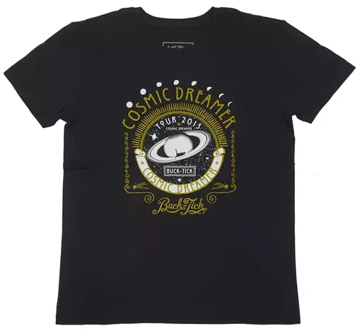 BUCK-TICK 『COSMIC DREAMER』Tシャツ Yahoo!オークション - BUCK-TICK cosmic dreamer 2013 Tシャツ M ブラ