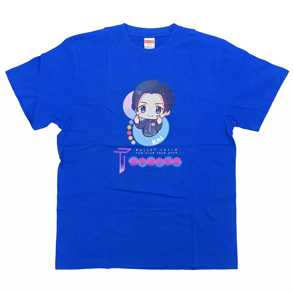 超特急 Toooooo8 カイ Tシャツ ツアーT 駿河屋 -<中古>カイ(超特急) Toooooo 8 Tシャツ ブルー Lサイズ