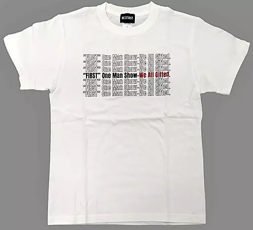 駿河屋 -<中古>BE：FIRST Tシャツ ホワイト Mサイズ 「“FIRST” One Man
