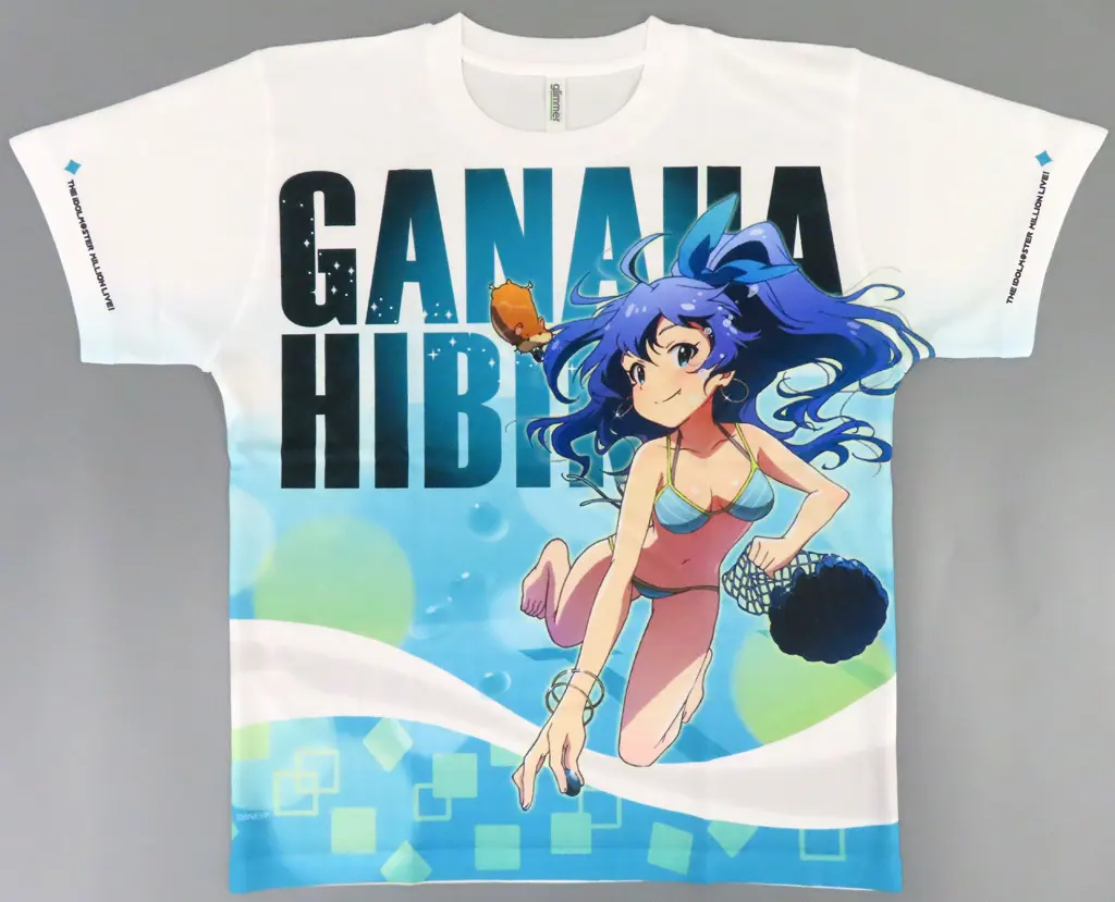 我那覇響 フルグラフィックTシャツ 第8弾 ホワイト Mフリーサイズ 「アイドルマスター ミリオンライブ!」