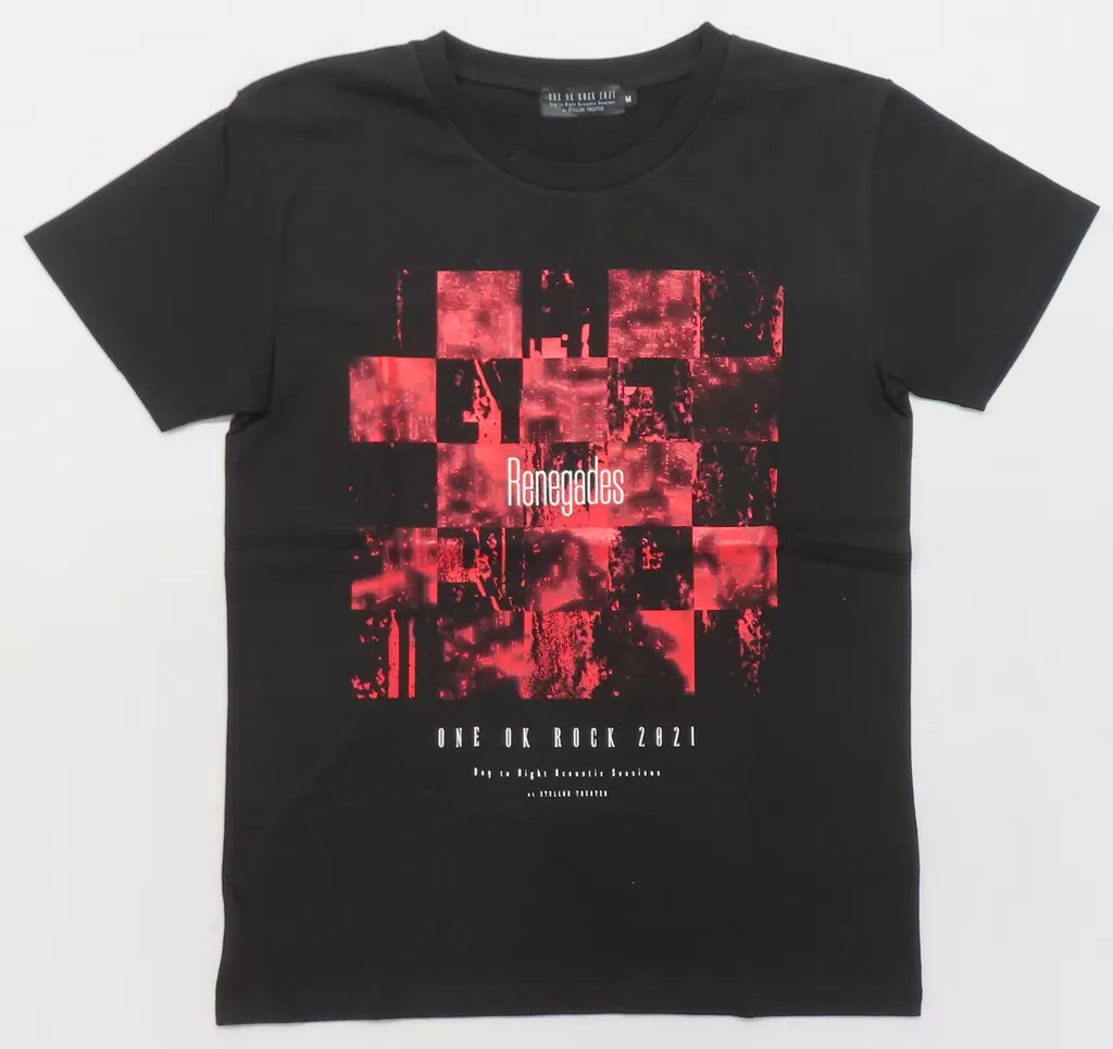 ONE OK ROCK Renegades Tシャツ ブラック Mサイズ 「ONE OK ROCK 2021 “Day to Night Acoustic Sessions” at STELLAR THEATER」