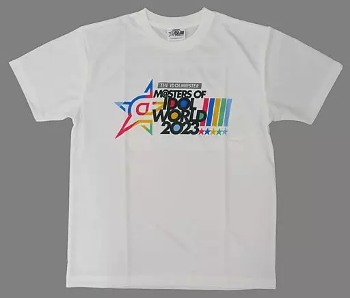 ロゴ(MOIW!!!!! 2023)公式ドライTシャツ ホワイト Mサイズ 「THE IDOLM＠STER M＠STERS OF IDOL WORLD!!!!! 2023」