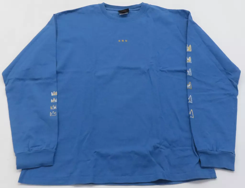 King Gnu STITCHED LOGO Tシャツ ブルー L 駿河屋 -<中古>King Gnu STITCHED LOGO LONG SLEEVE TEE(ロング