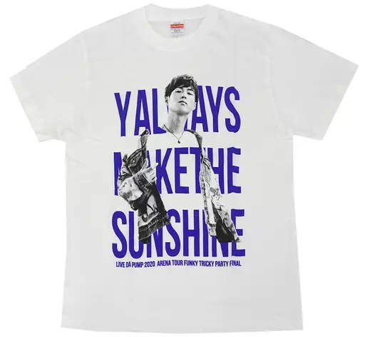【超激レア！！】DA PUMP U-YEAH☆YORI直筆サイン入りTシャツ 超激レア！！】DA PUMP U-YEAH☆YORI直筆サイン入りTシャツ