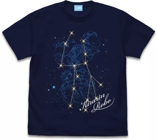 きらりんロボと星座 Tシャツ ネイビー Lサイズ 「アイドルマスター シンデレラガールズ」