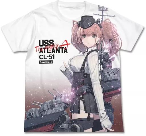 衣類　アトランタ フルグラフィックTシャツ ホワイト Mサイズ 「艦隊これくしょん～艦これ～」