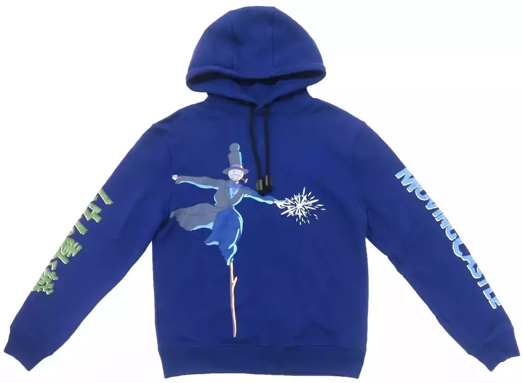 カカシのカブ フーディー ネイビーブルー Sサイズ 「ロエベ×ハウルの動く城」