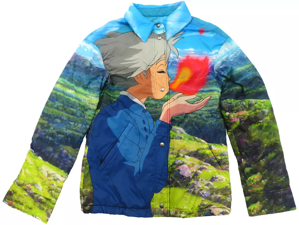 カルシファー＆ソフィー コーチ ジャケット フルカラー 34サイズ 「ロエベ×ハウルの動く城」