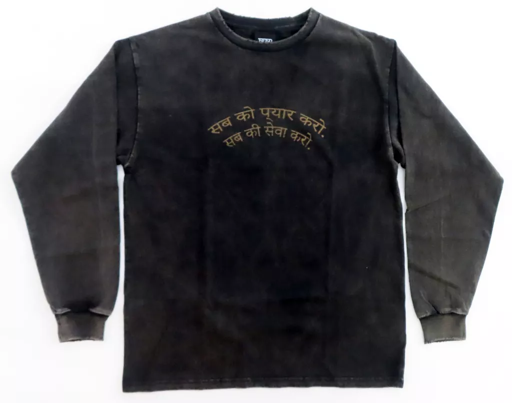 駿河屋 -<中古>藤井風 LOVE ALL SERVE ALL damageロンT(ロングスリーブ