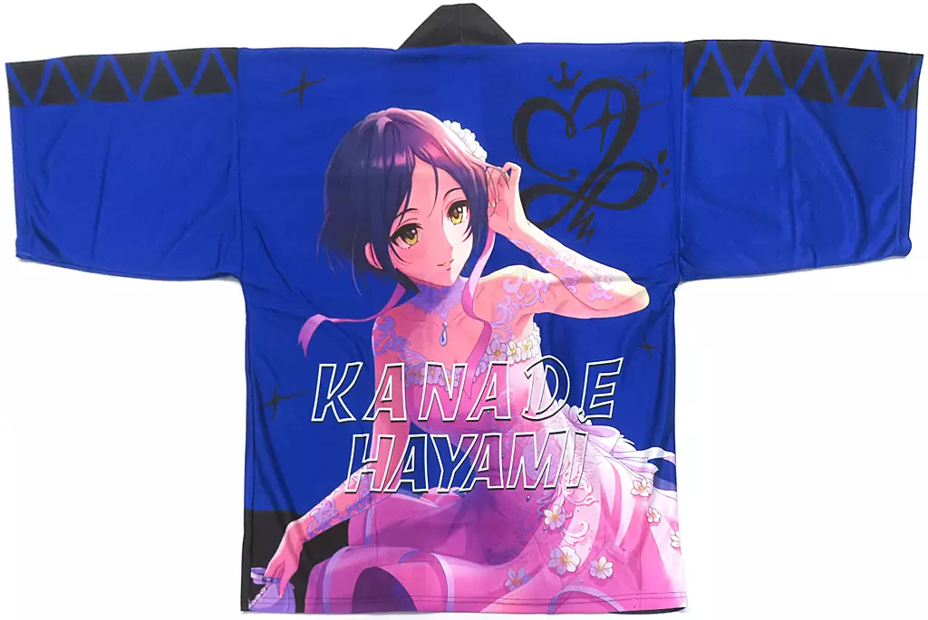 速水奏(Shout out Live!!! ver.) 公式法被 ブルー フリーサイズ 「アイドルマスター シンデレラガールズ」