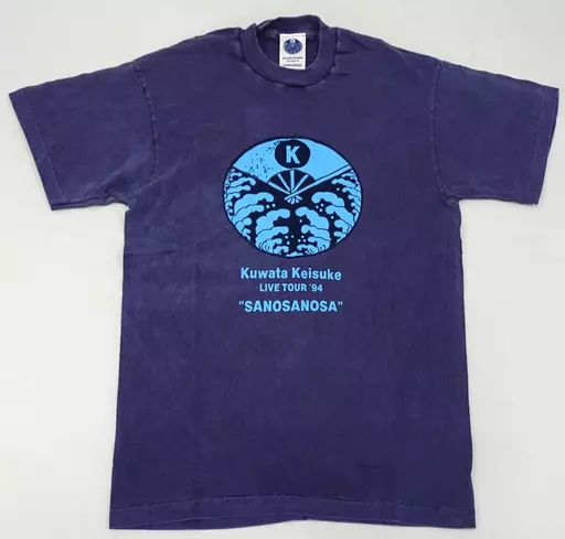 新品未開封美品★桑田佳祐 LIVE TOUR '94 Tシャツ★ネイビー★送料込 駿河屋 -<中古>桑田佳祐 Tシャツ ネイビー Lサイズ 「桑田佳祐 LIVE