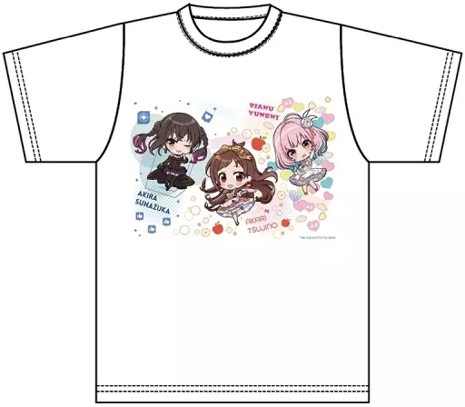UNICUS Ver. ぷちちょこ グラフィックTシャツ ホワイト フリーサイズ 「アイドルマスター シンデレラガールズ」