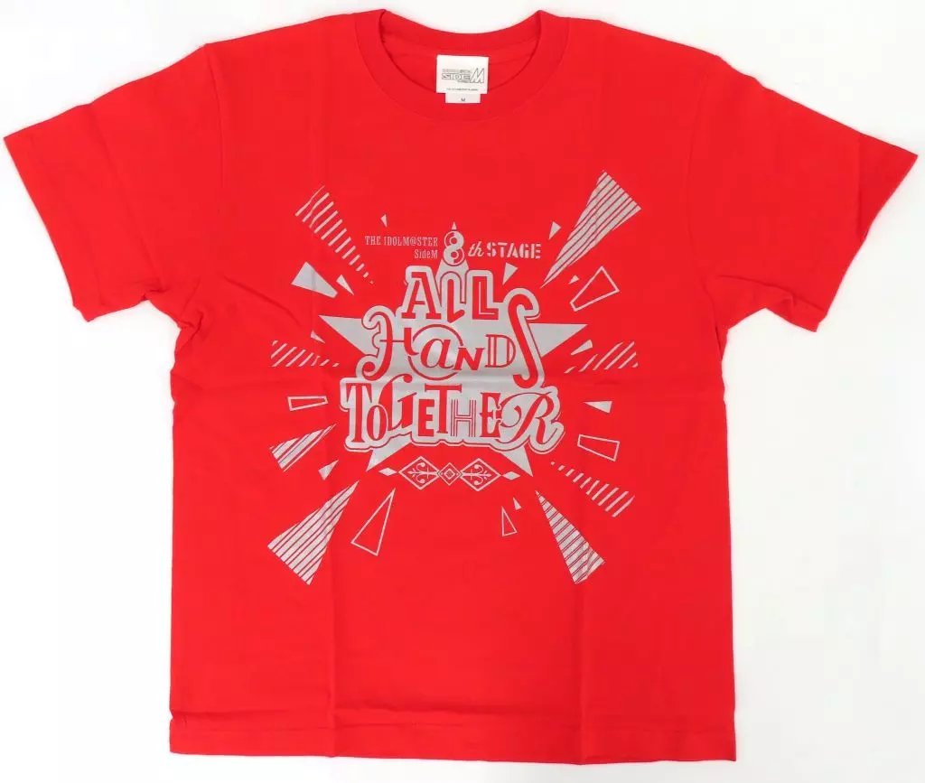 315Pro High×Joker 公式ユニットTシャツ レッド Mサイズ 「THE IDOLM＠STER SideM 8th STAGE ～ALL H＠NDS TOGETHER～」