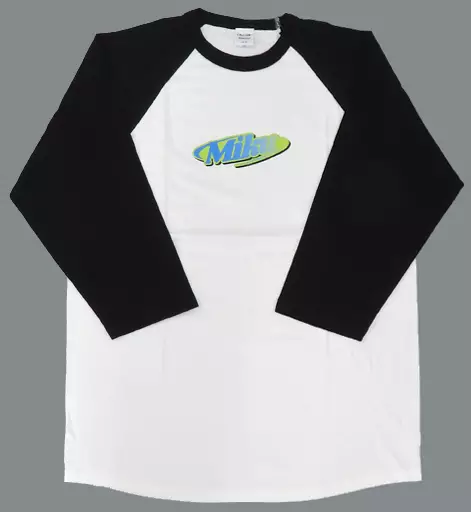 Tシャツ　中野三玖 ラグランTシャツ ホワイト×ブラック XLサイズ 「五等分の花嫁∽× ZOZOTOWN」