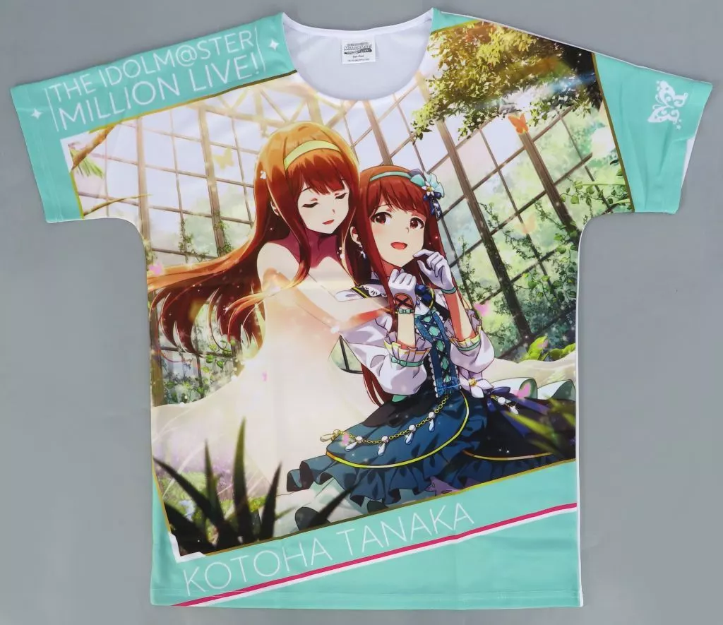 田中琴葉 フルグラフィックTシャツ SONG FOR YOU! Ver. フルカラー フリーサイズ 「アイドルマスター ミリオンライブ! シアターデイズ 6th Anniversary in AKIHABARA」