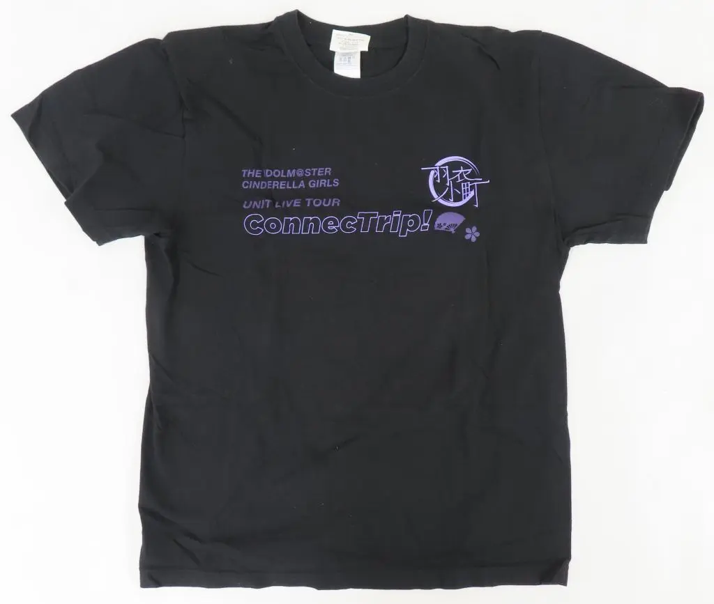 羽衣小町(ConnecTrip! ver.) 公式Tシャツ ブラック Lサイズ 「アイドルマスター シンデレラガールズ」