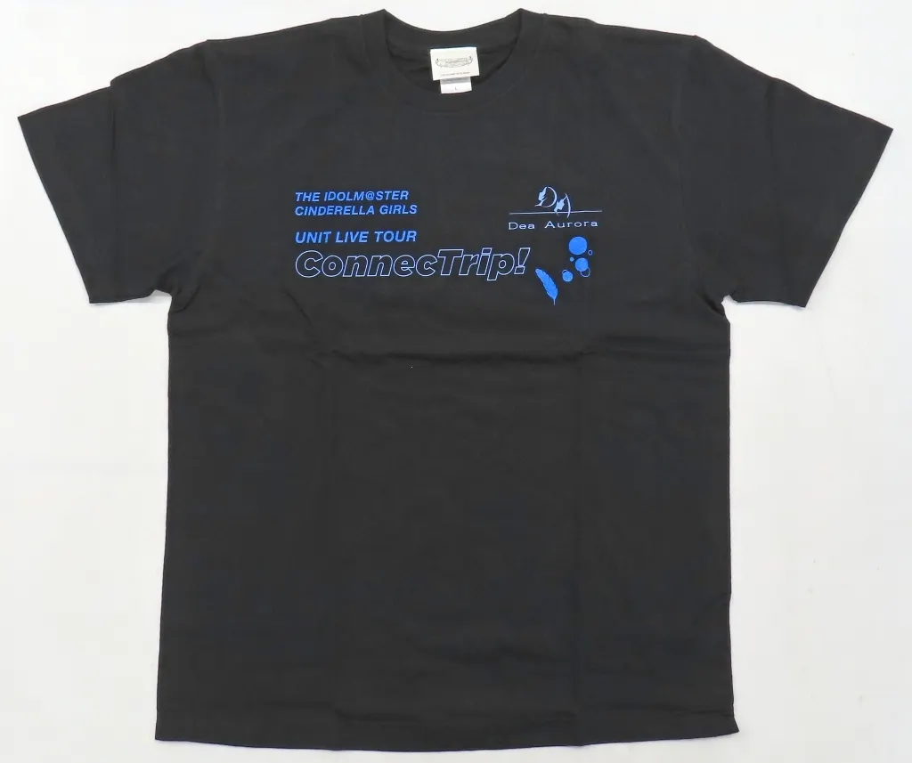 デア・アウローラ(ConnecTrip! ver.) 公式Tシャツ ブラック Lサイズ 「アイドルマスター シンデレラガールズ」