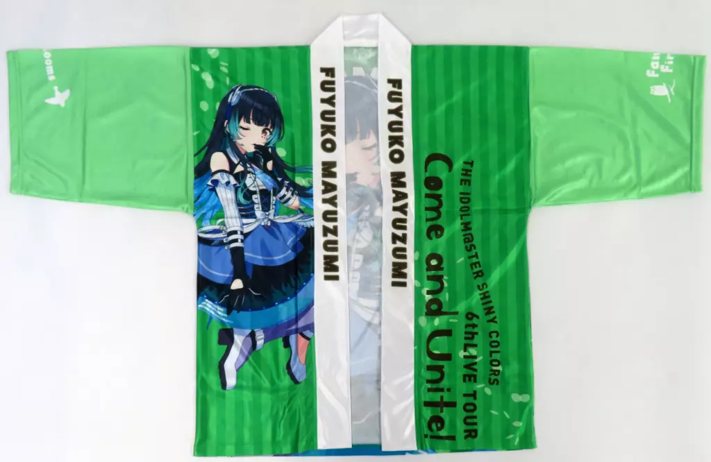 衣料雑貨　黛冬優子(6thLIVE TOUR ver.) 公式法被 グリーン フリーサイズ 「アイドルマスター シャイニーカラーズ」